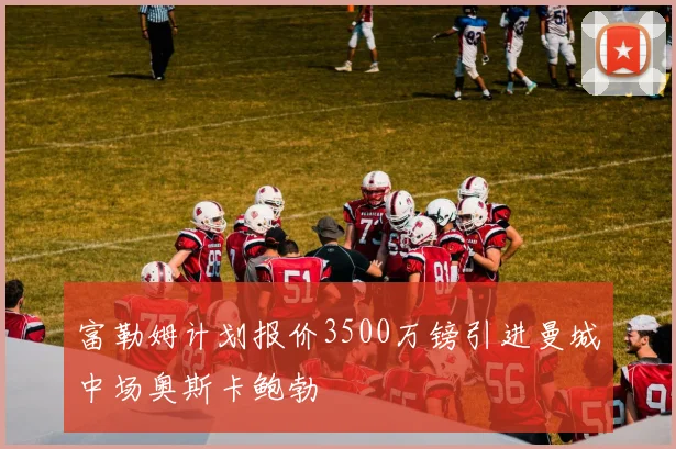 富勒姆计划报价3500万镑引进曼城中场奥斯卡鲍勃