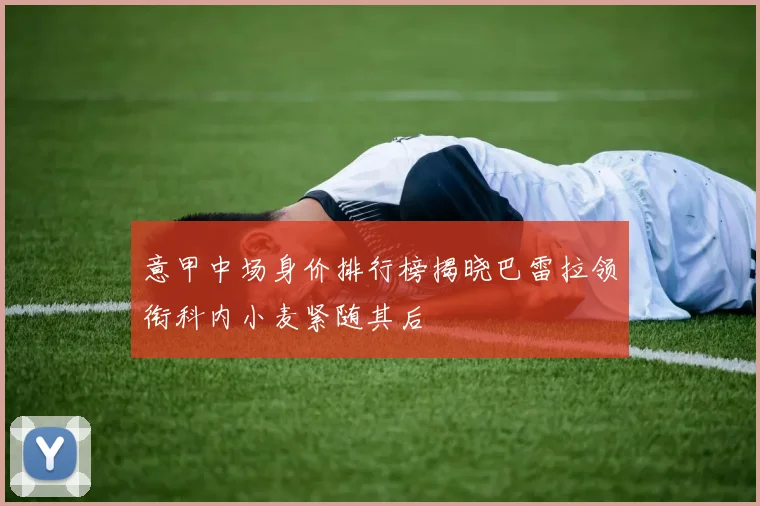 意甲中场身价排行榜揭晓巴雷拉领衔科内小麦紧随其后