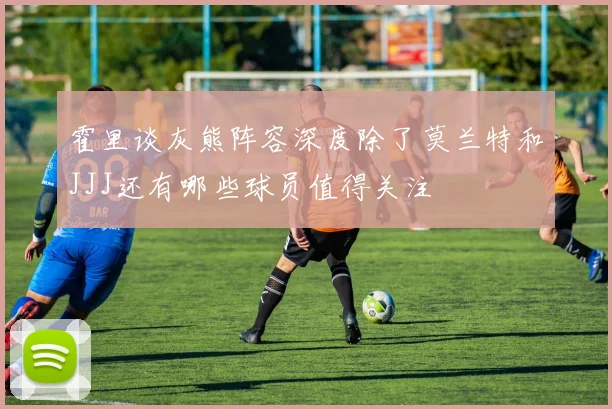 霍里谈灰熊阵容深度除了莫兰特和JJJ还有哪些球员值得关注